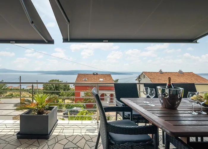 Fijala Pool-anlage Daire Crikvenica