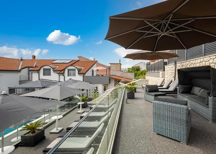 Daire Fijala Pool-anlage Crikvenica