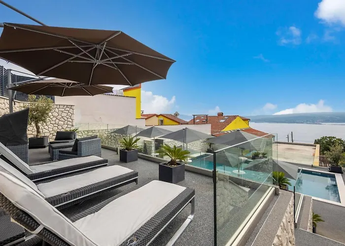 Daire Fijala Pool-anlage Crikvenica